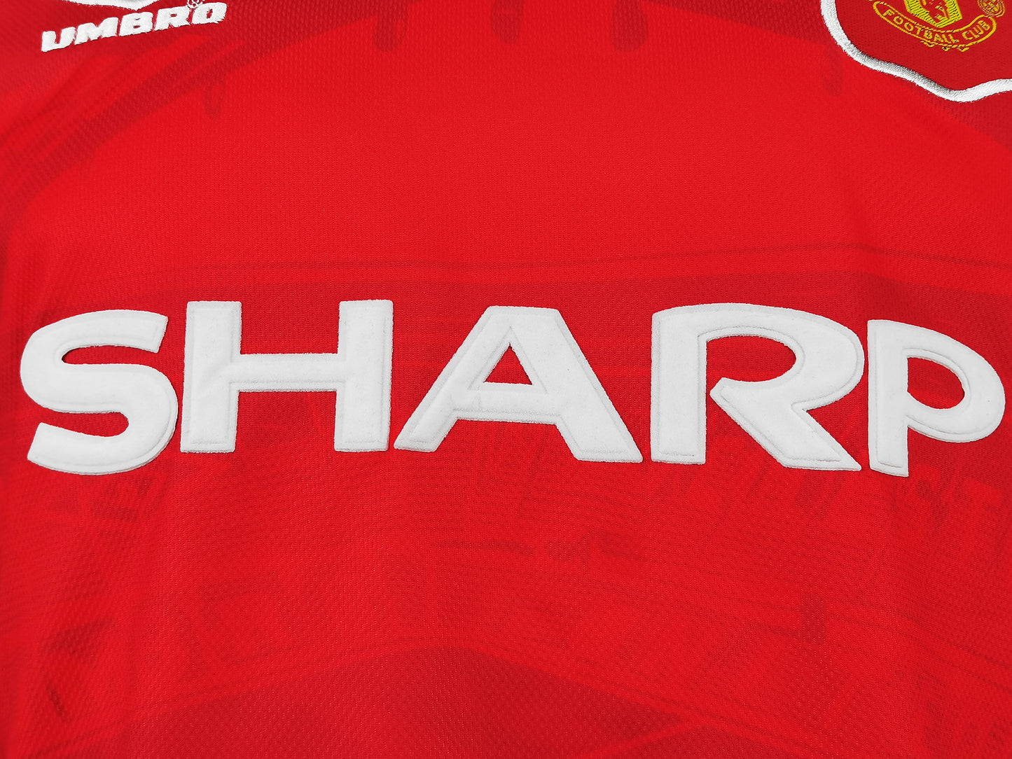 Camisola Comprida Retro Manchester United 1994/1995 - Principal