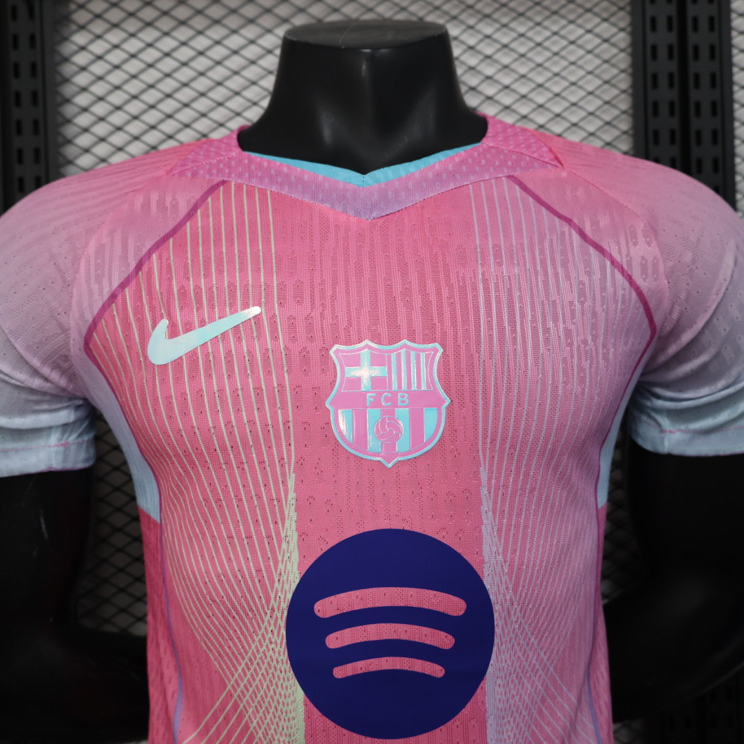 Camisola Barcelona 2025/2026 - Rosa Edição Especial