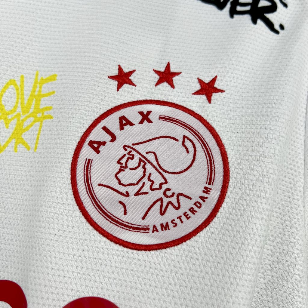 Camisola Ajax 2025/2026 - White Special Edition Bob Marley