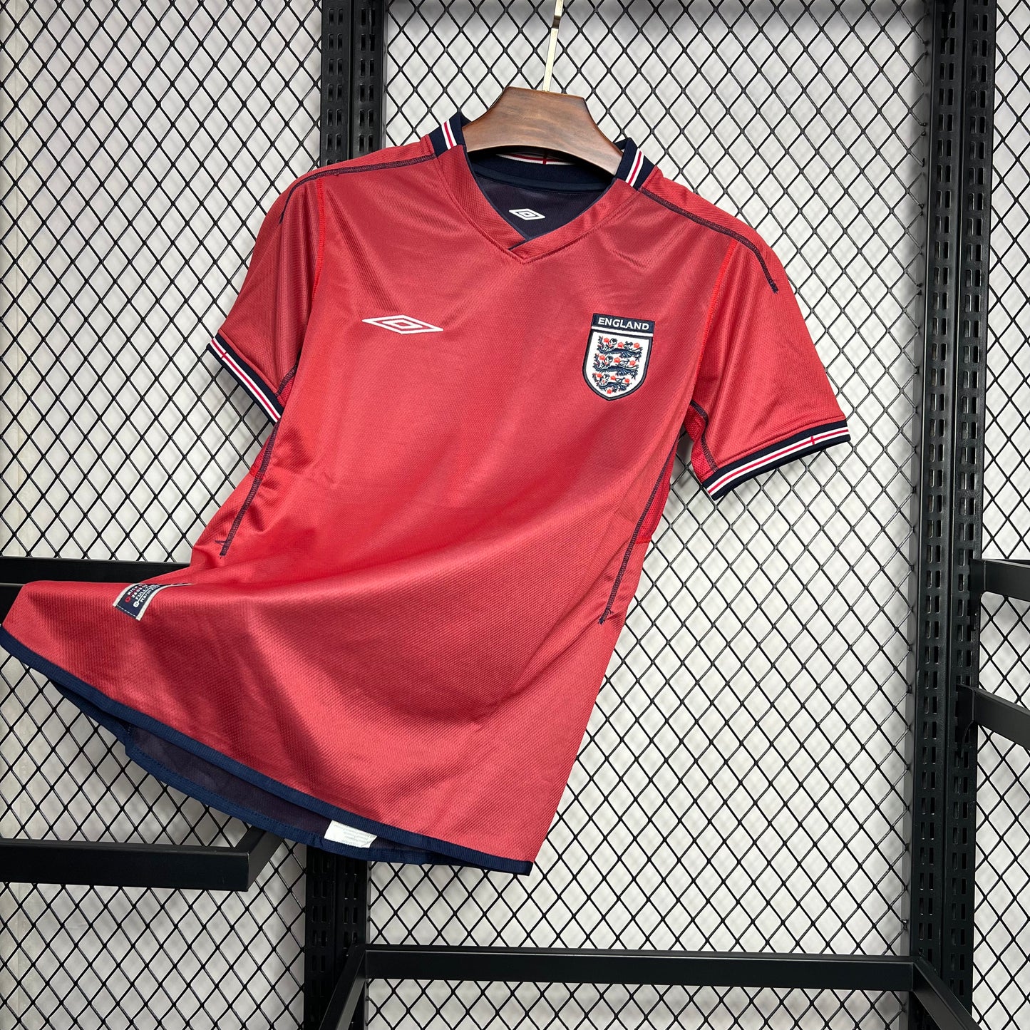 Camisola Nacional Retro England 2002/2003 - Alternativo