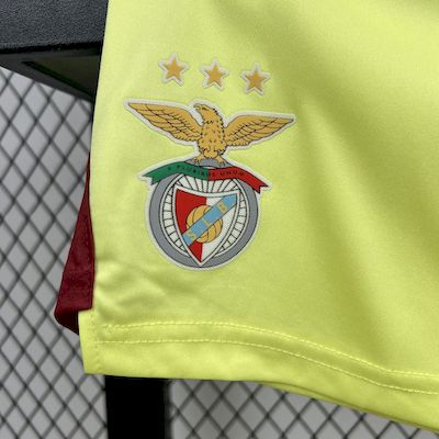 Conjunto Infantil SL Benfica 2025/2026 - Yellow Goalkeeper
