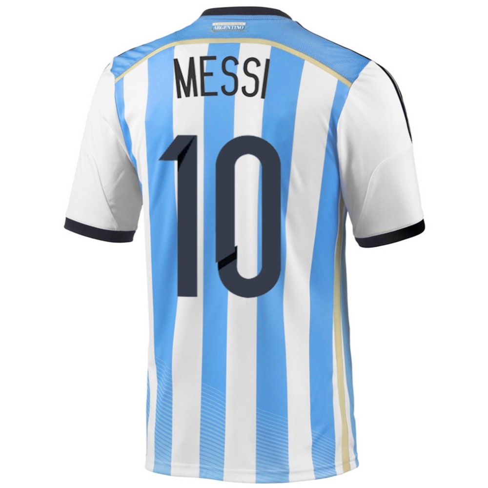 Camisola Lionel Messi 10 Nacional Retro Argentina 2014/2015 - Principal