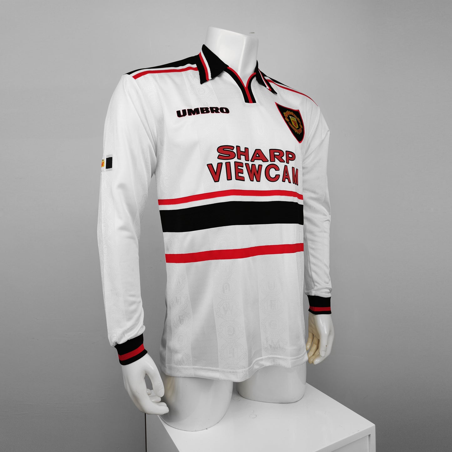 Camisola Comprida Retro Manchester United 1998/1999 - Alternativo