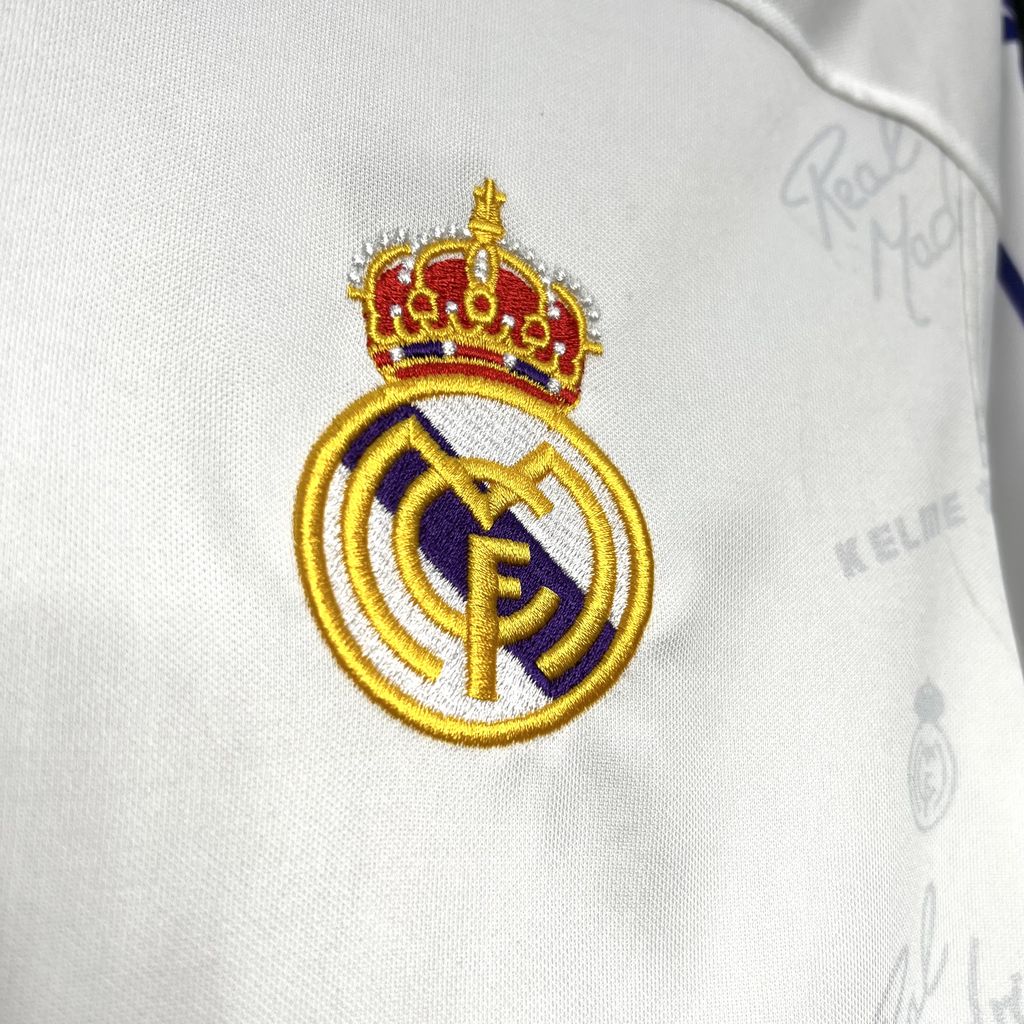 Camisola Comprida Retro Real Madrid 1994/1995 - Principal