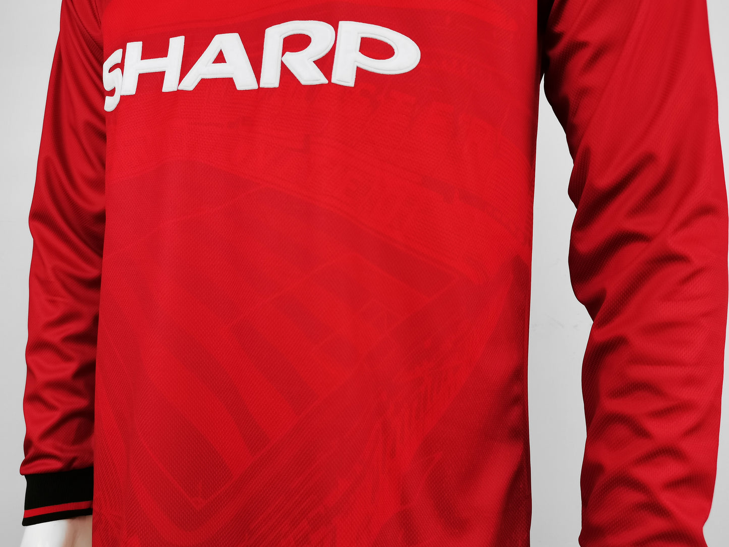 Camisola Comprida Retro Manchester United 1994/1995 - Principal