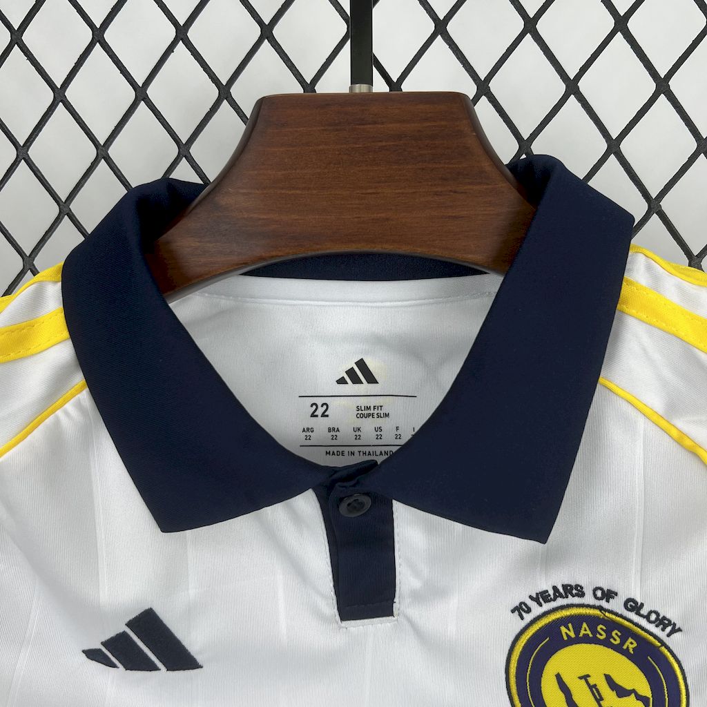 Conjunto Infantil Al-Nassr FC 2025/2026 - 3.º Equipamento