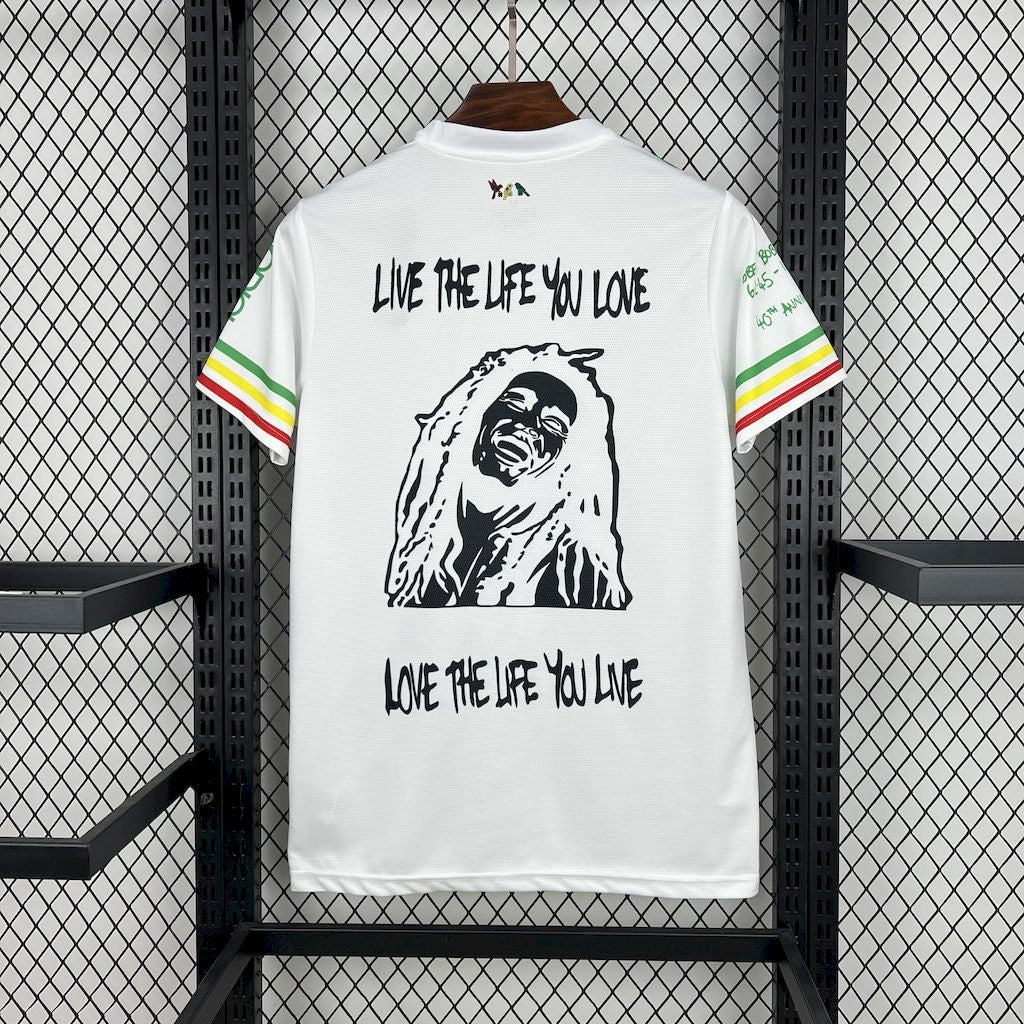Camisola Ajax 2025/2026 - White Special Edition Bob Marley