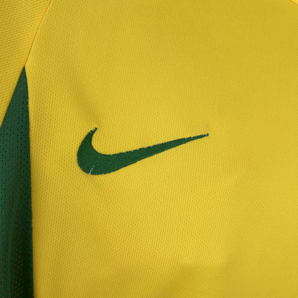 Camisola Nacional Retro Brazil 2002/2003 - Principal