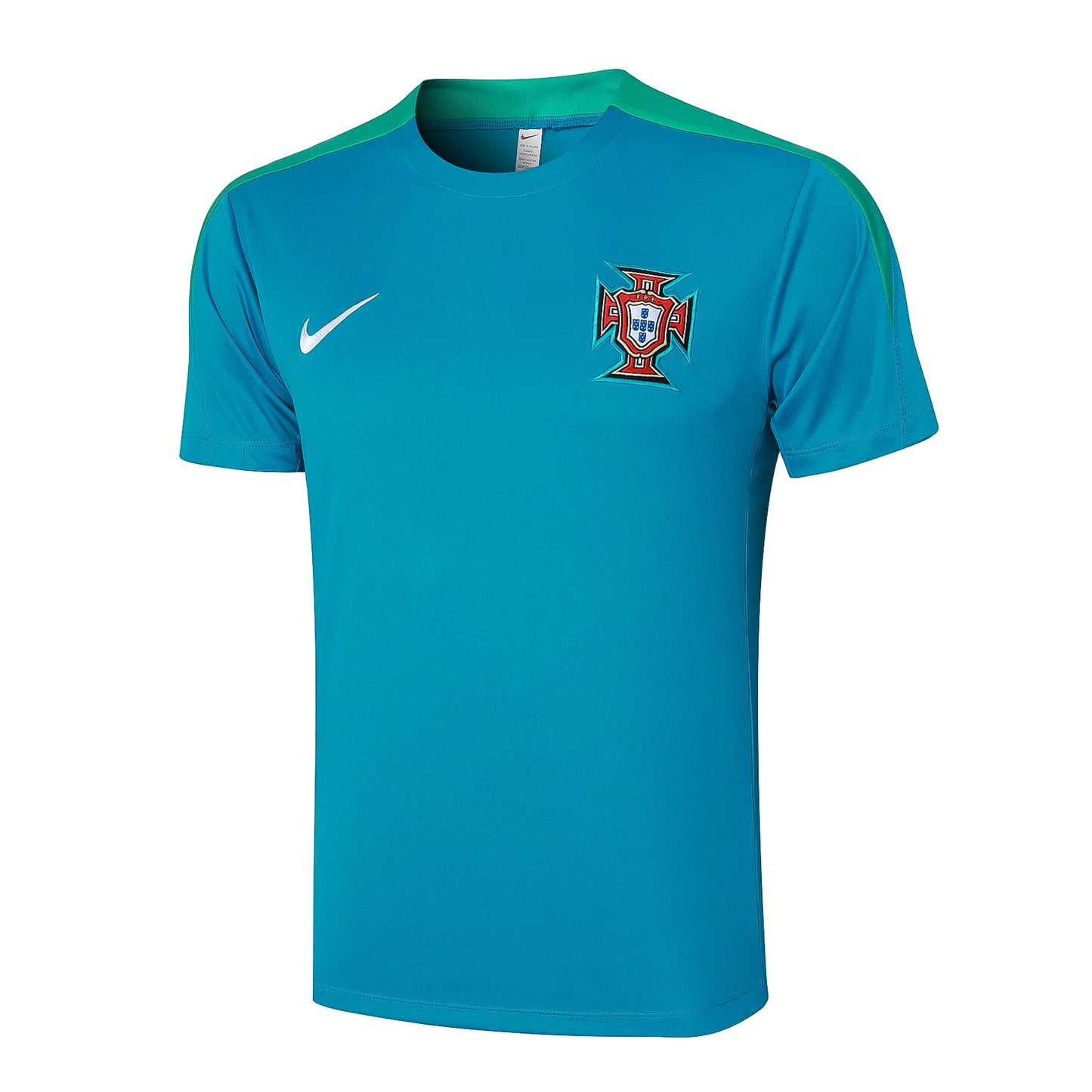 Camisola Nacional Portugal 2024/2025 - Pré-Jogo/Treino Guarda-Redes Turquesa