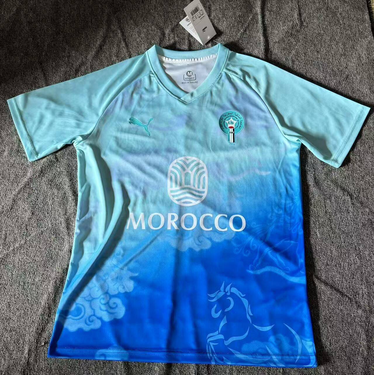 Camisola Nacional Morocco 2025/2026 - Blue Special Edition