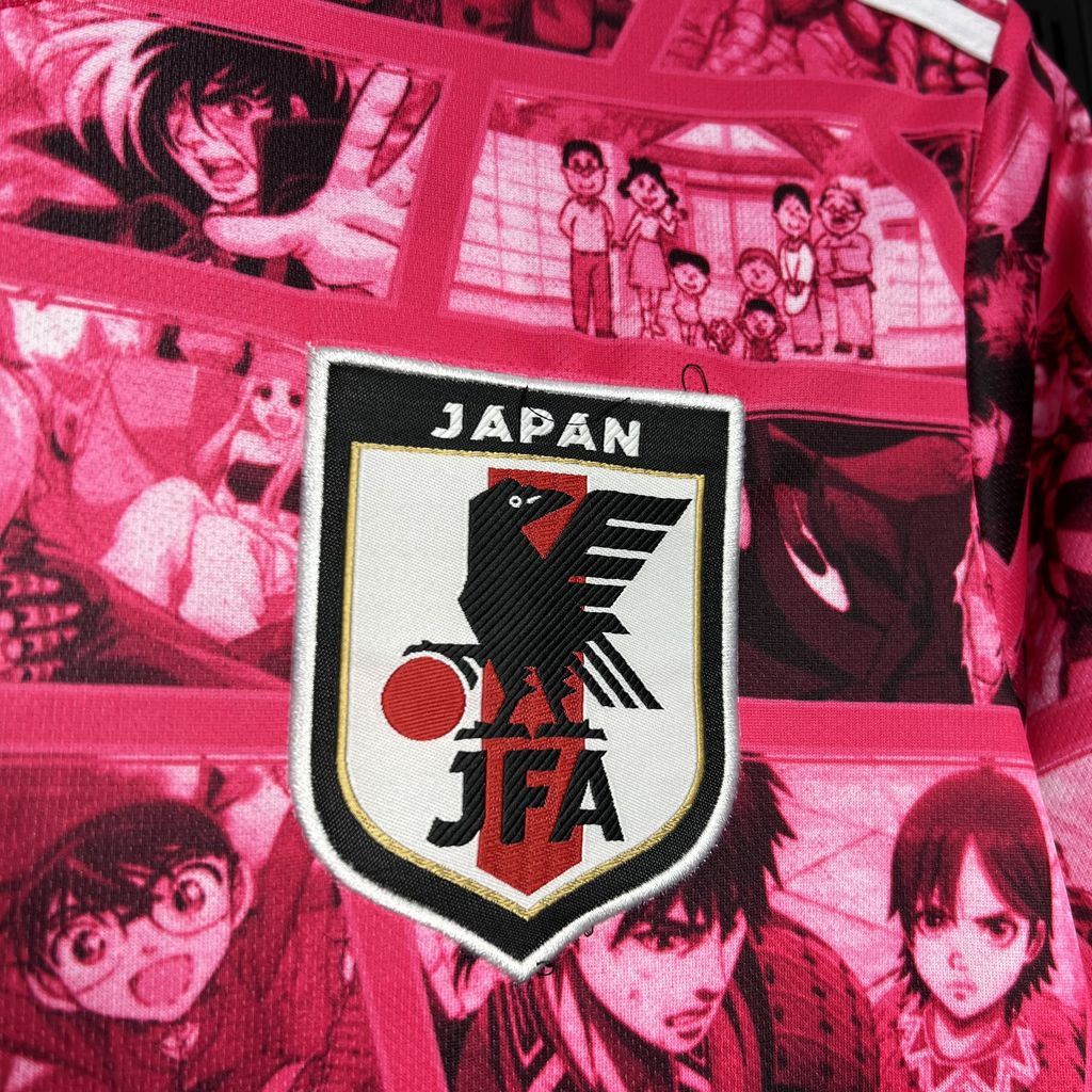 Camisola Nacional Japan 2024/2025 - Special Edition Pink Cartoons