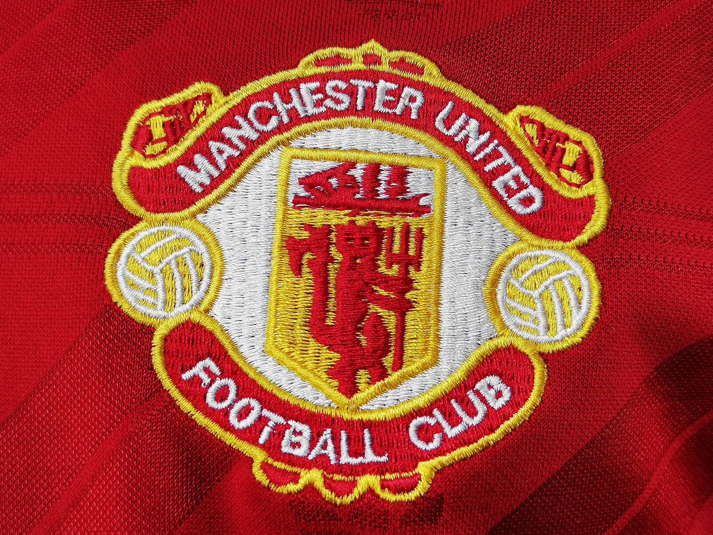 Camisola Comprida Retro Manchester United 1986/1987 - Principal