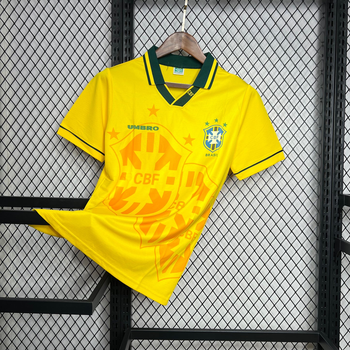 Camisola Nacional Retro Brazil 1994/1995 - Principal
