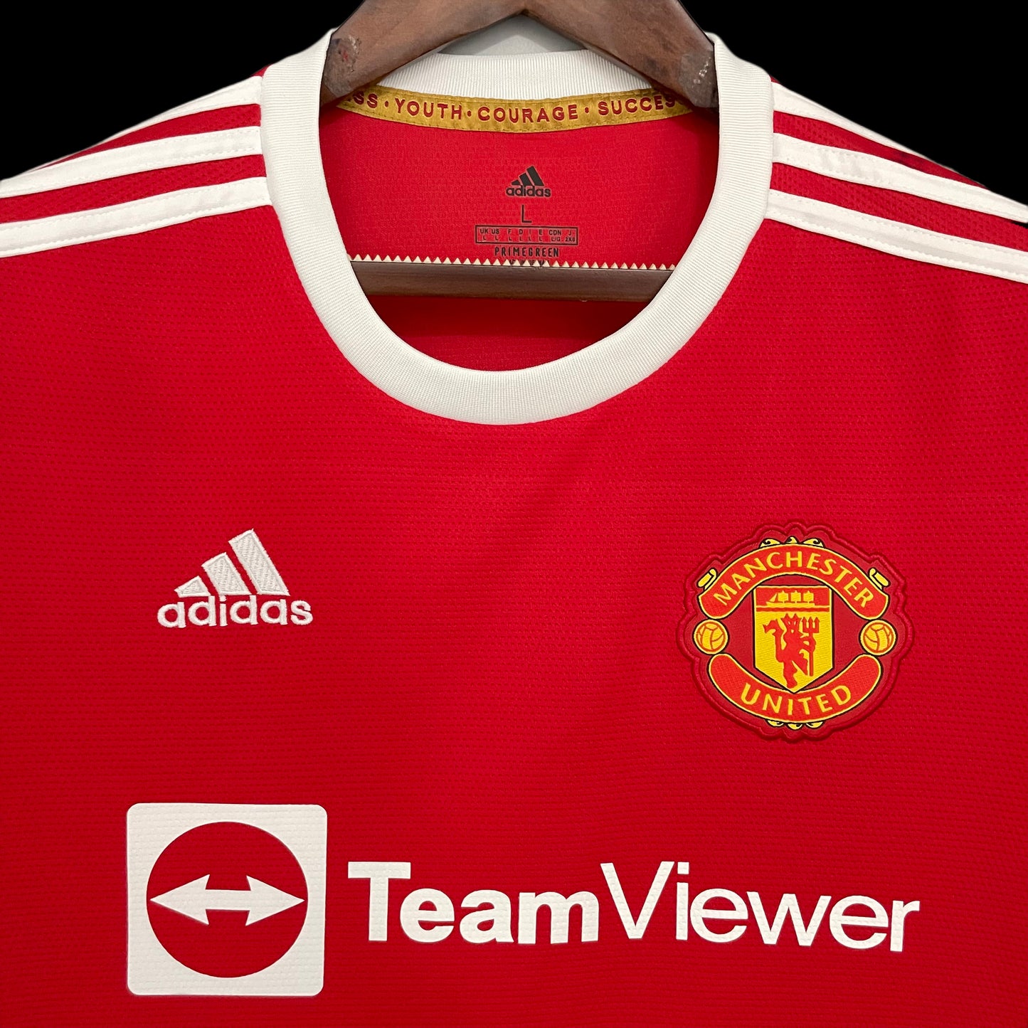 Camisola Cristiano Ronaldo 7 Retro Manchester United 2021/2022 - Principal