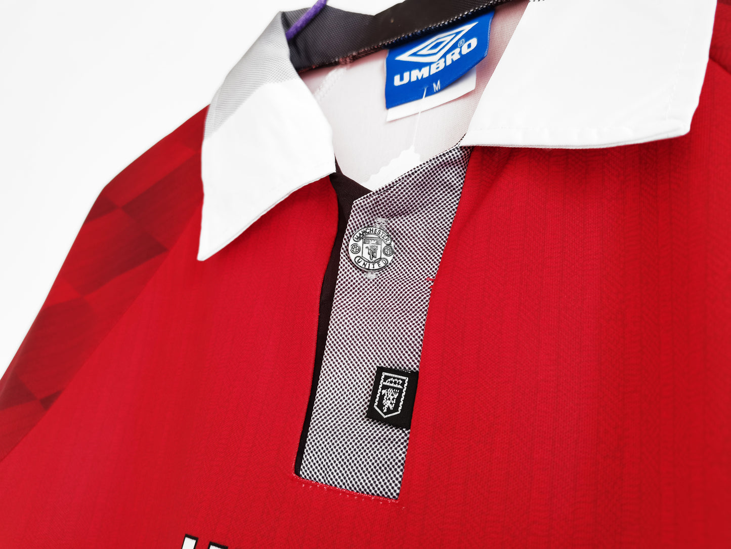 Camisola Comprida Retro Manchester United 1996/1997 - Principal