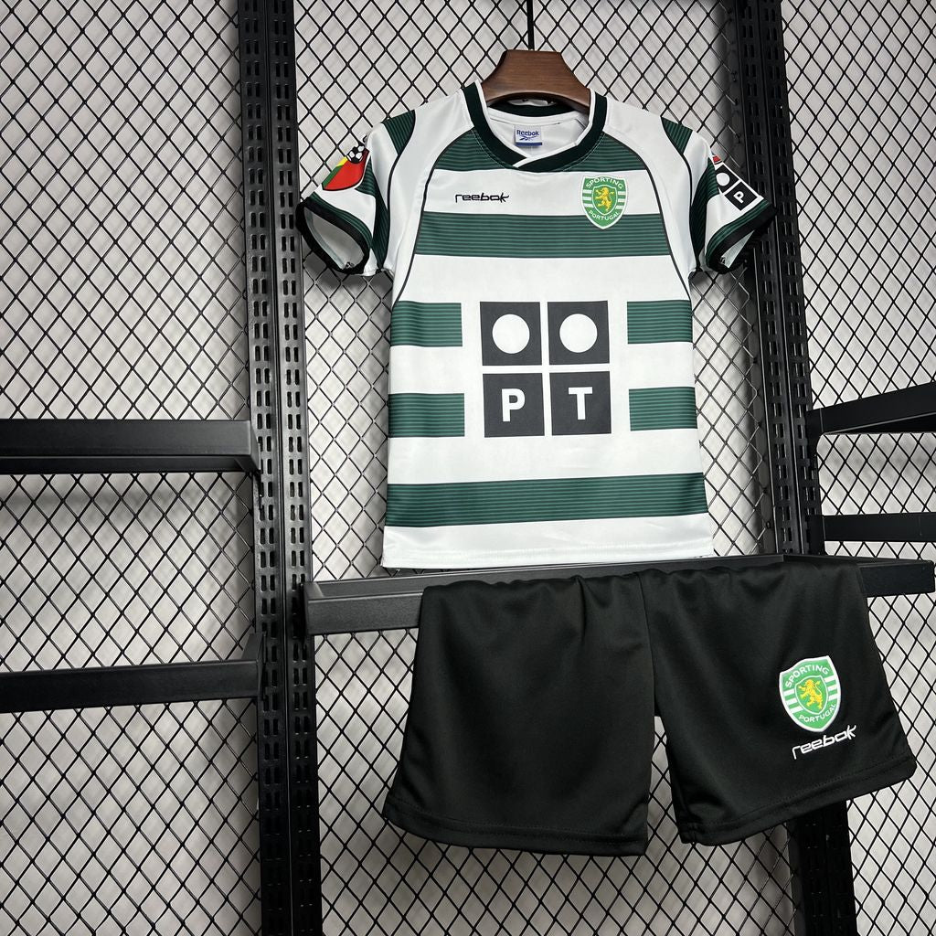 Conjunto Infantil Sporting CP 2001/2002 - Principal