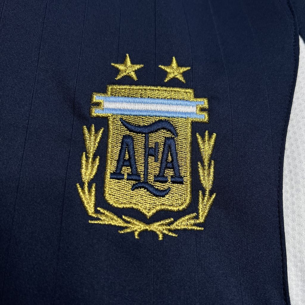 Camisola Comprida Nacional Retro Argentina 2006/2007 - Alternativo