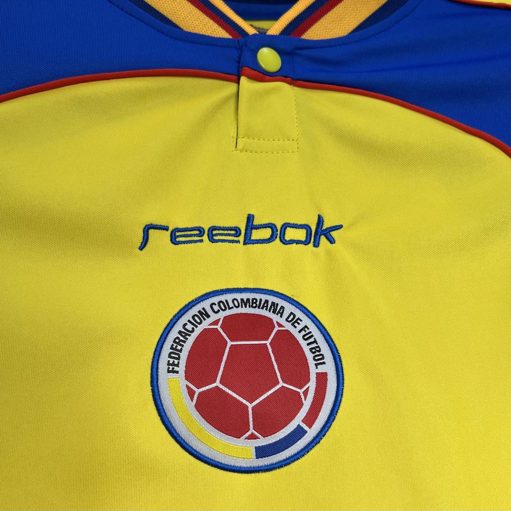 Camisola Nacional Retro Colombia 2001/2002 - Principal