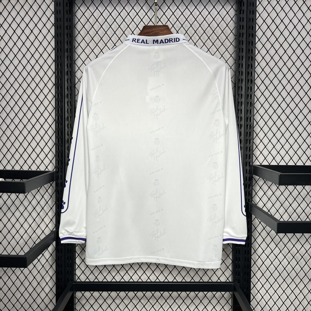 Camisola Comprida Retro Real Madrid 1994/1995 - Principal