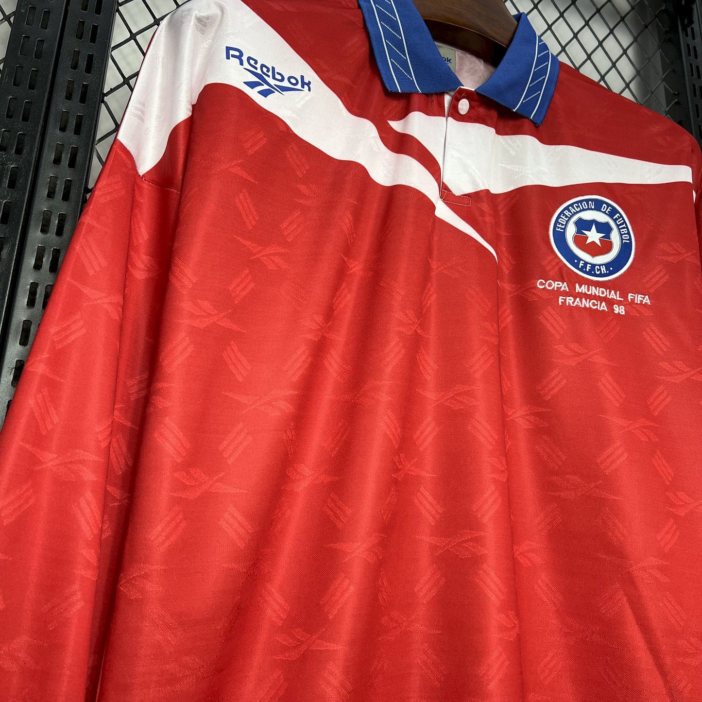 Camisola Comprida Nacional Retro Chile 1998/1999 - Principal