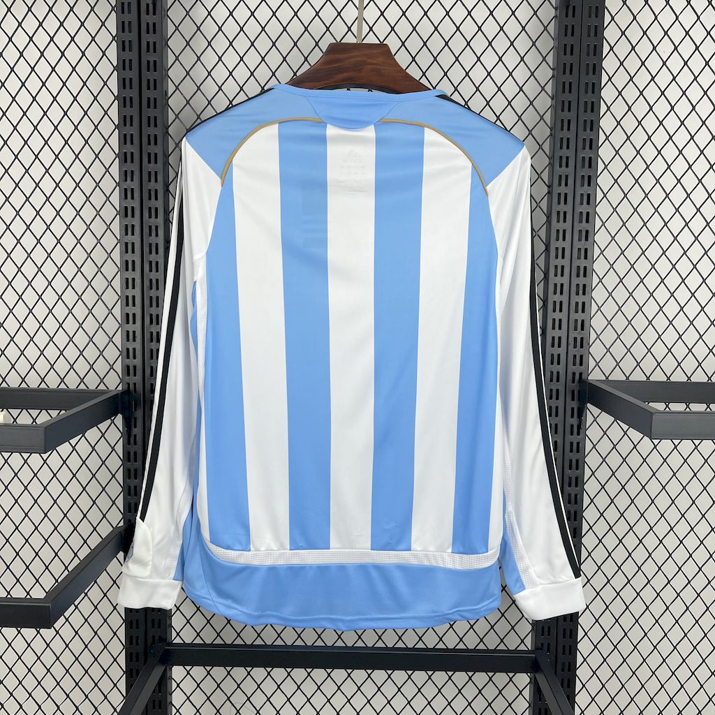Camisola Comprida Nacional Retro Argentina 2006/2007 - Principal