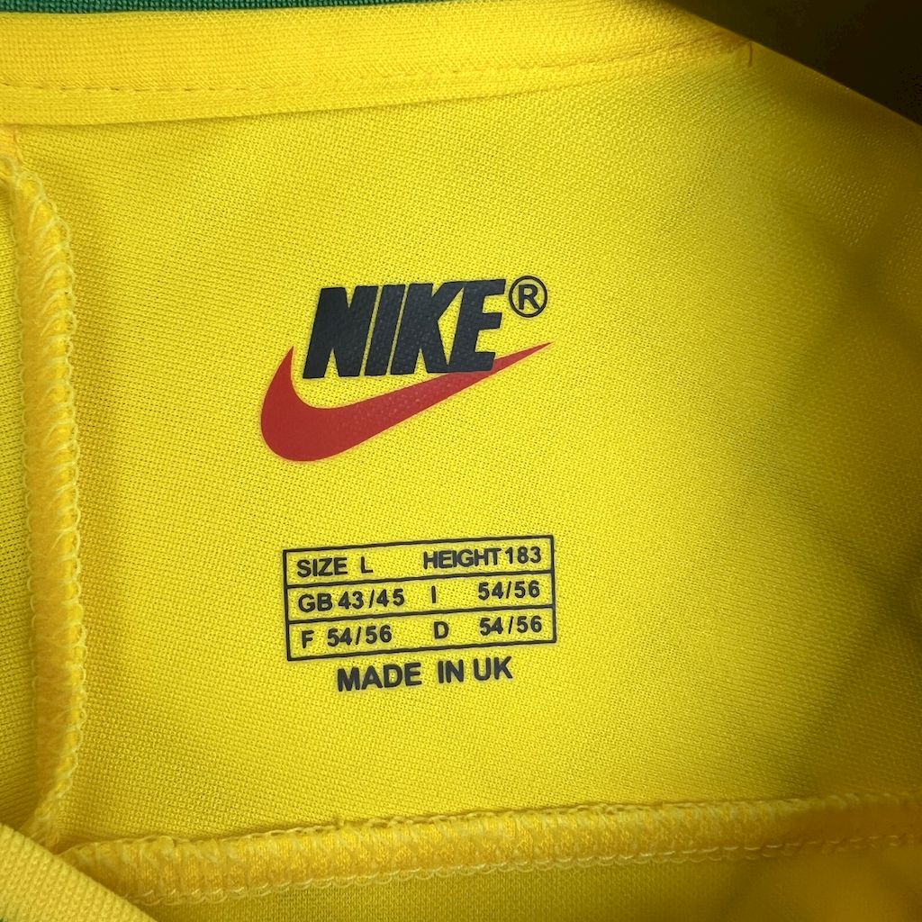 Camisola Nacional Retro Brazil 1997/1998 - Principal