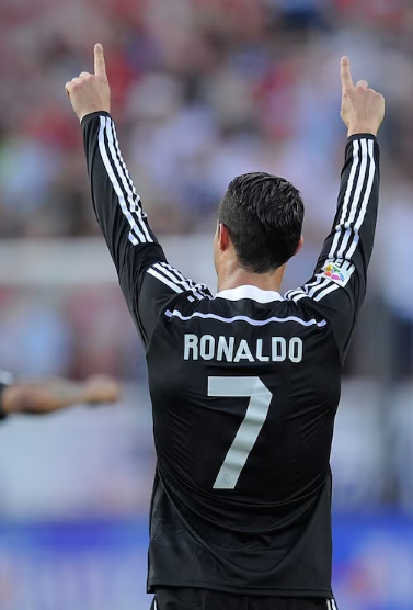 Camisola Comprida Cristiano Ronaldo 7 Real Madrid 2014/2015 - 3.º Equipamento