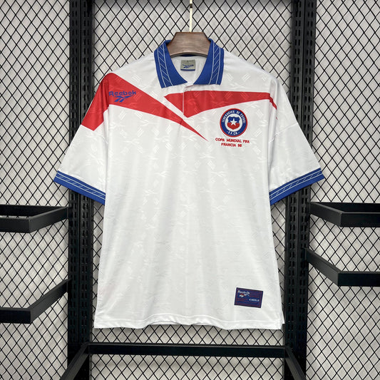 Camisola Nacional Retro Chile 1998/1999 - Alternativo