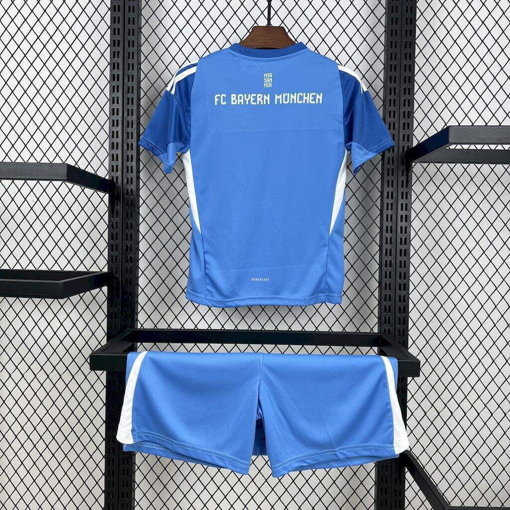 Conjunto Infantil Bayern Munich 2024/2025 - Goalkeeper Blue