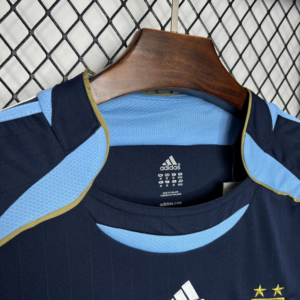 Camisola Comprida Nacional Retro Argentina 2006/2007 - Alternativo