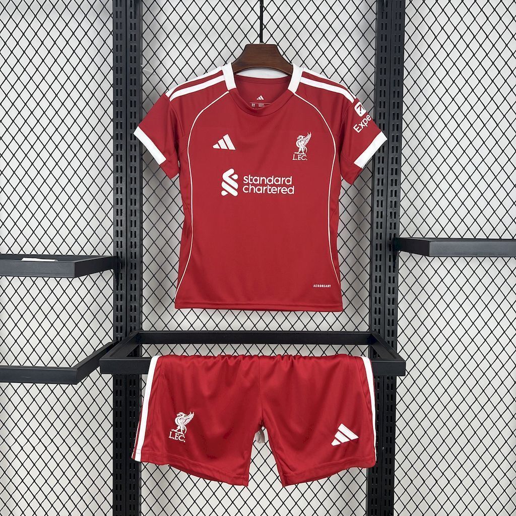 Conjunto Infantil Liverpool FC 2025/2026 - Principal