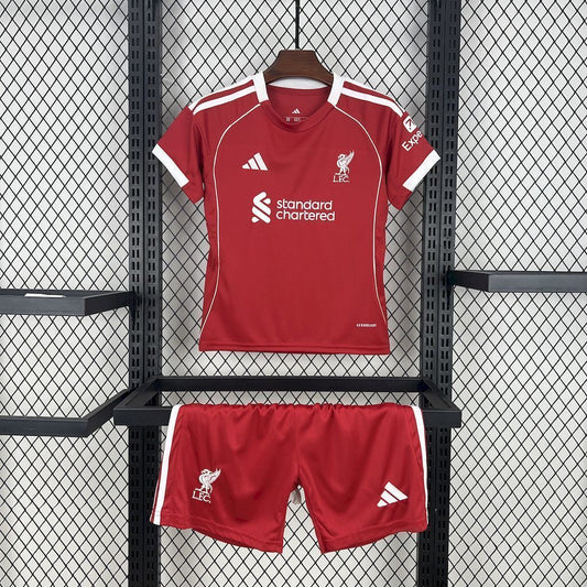Conjunto Infantil Liverpool FC 2025/2026 - Principal
