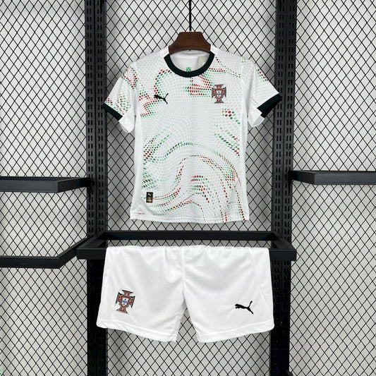 Conjunto Infantil Portugal 2025/2026 - Alternativo