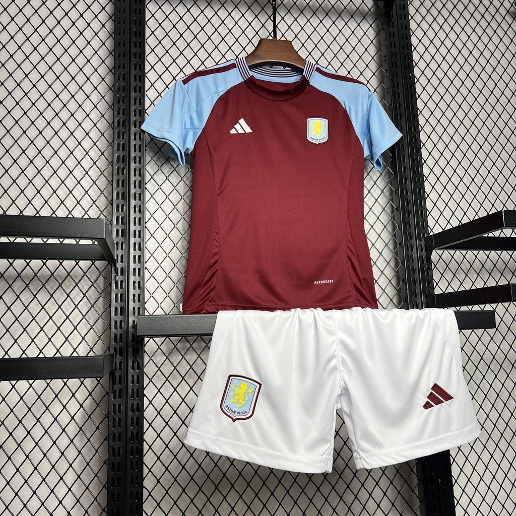 Conjunto Infantil Aston Villa FC 2024/2025 - Principal