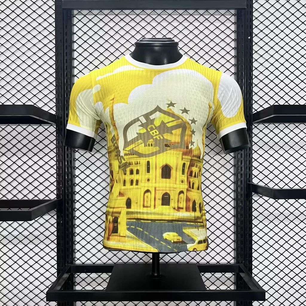Camisola Nacional Retro Brazil 2025/2026 - Yellow Special Edition
