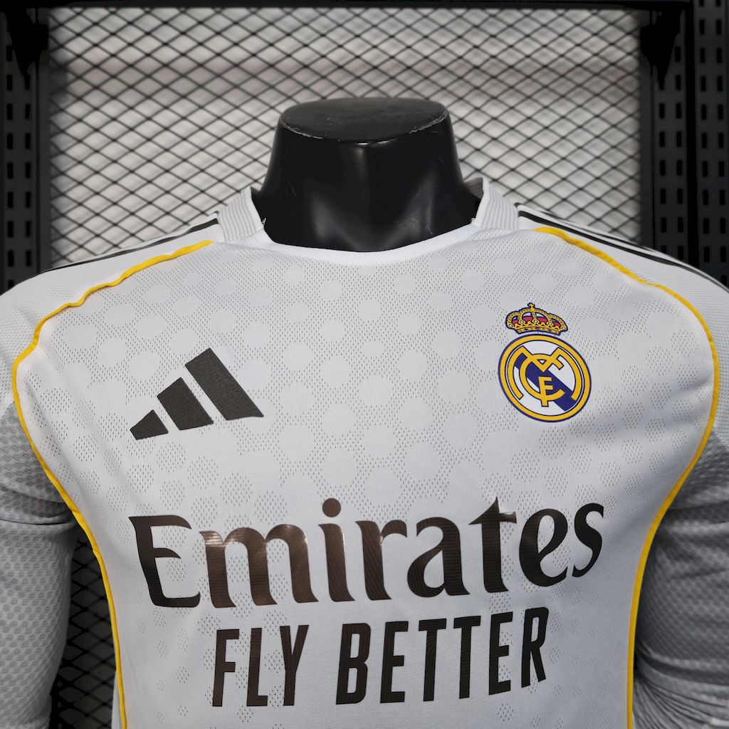 Camisola Comprida Real Madrid 2025/2026 - Principal