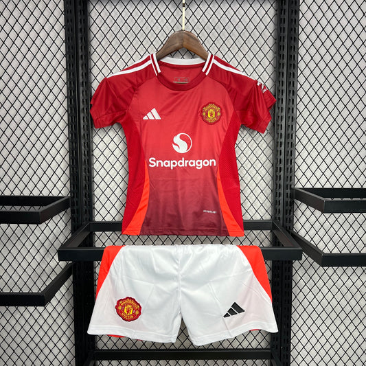 Conjunto Infantil Manchester United FC 2024/2025 - Principal