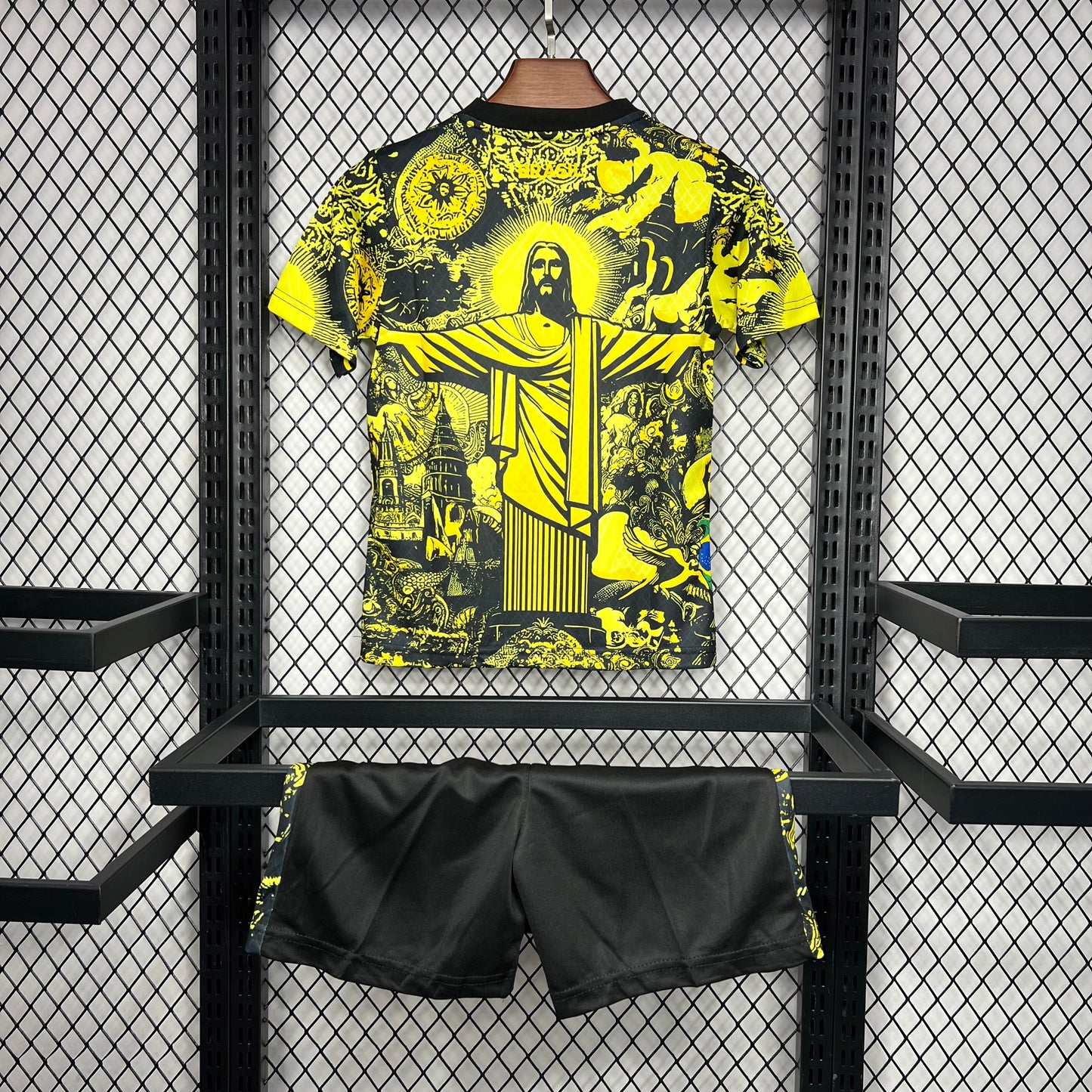 Conjunto Infantil Brazil 2024/2025 - Yellow Special Edition Kids