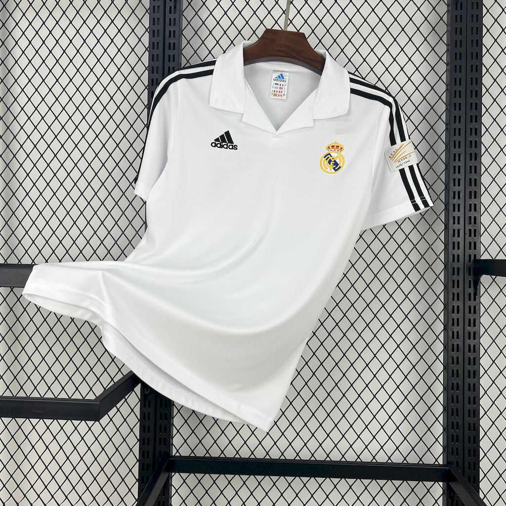 Camisola Retro Real Madrid 2001/2002 - Principal