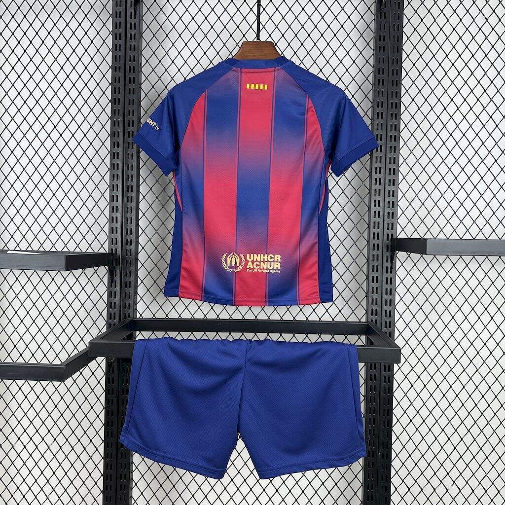 Conjunto Infantil Barcelona 2025/2026 - Principal