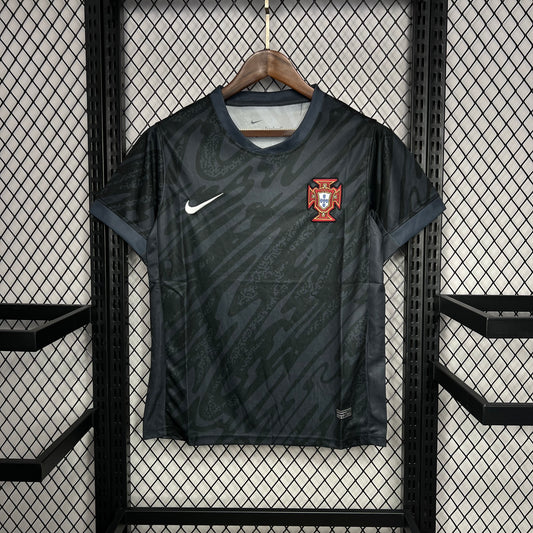 Camisola Nacional Portugal 2024/2025 - Guarda-Redes Preto