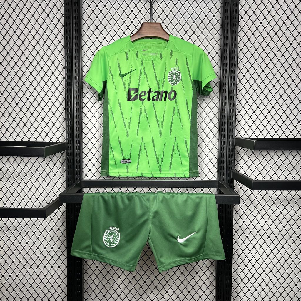 Conjunto Infantil Sporting CP 2024/2025 - 3.º Equipamento