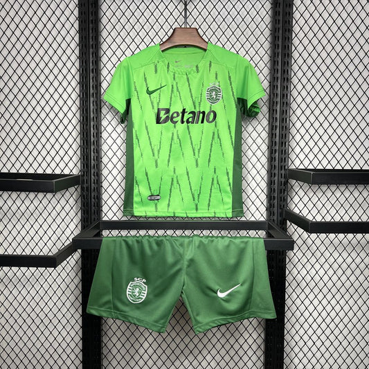 Conjunto Infantil Sporting CP 2024/2025 - 3.º Equipamento