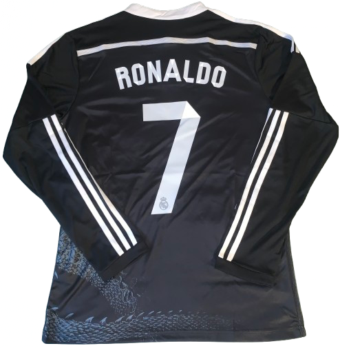 Camisola Comprida Cristiano Ronaldo 7 Real Madrid 2014/2015 - 3.º Equipamento