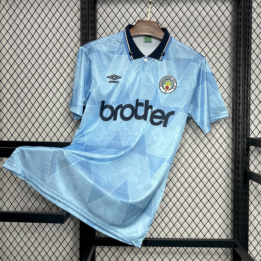 Camisola Retro Manchester City 1989/1990 - Principal