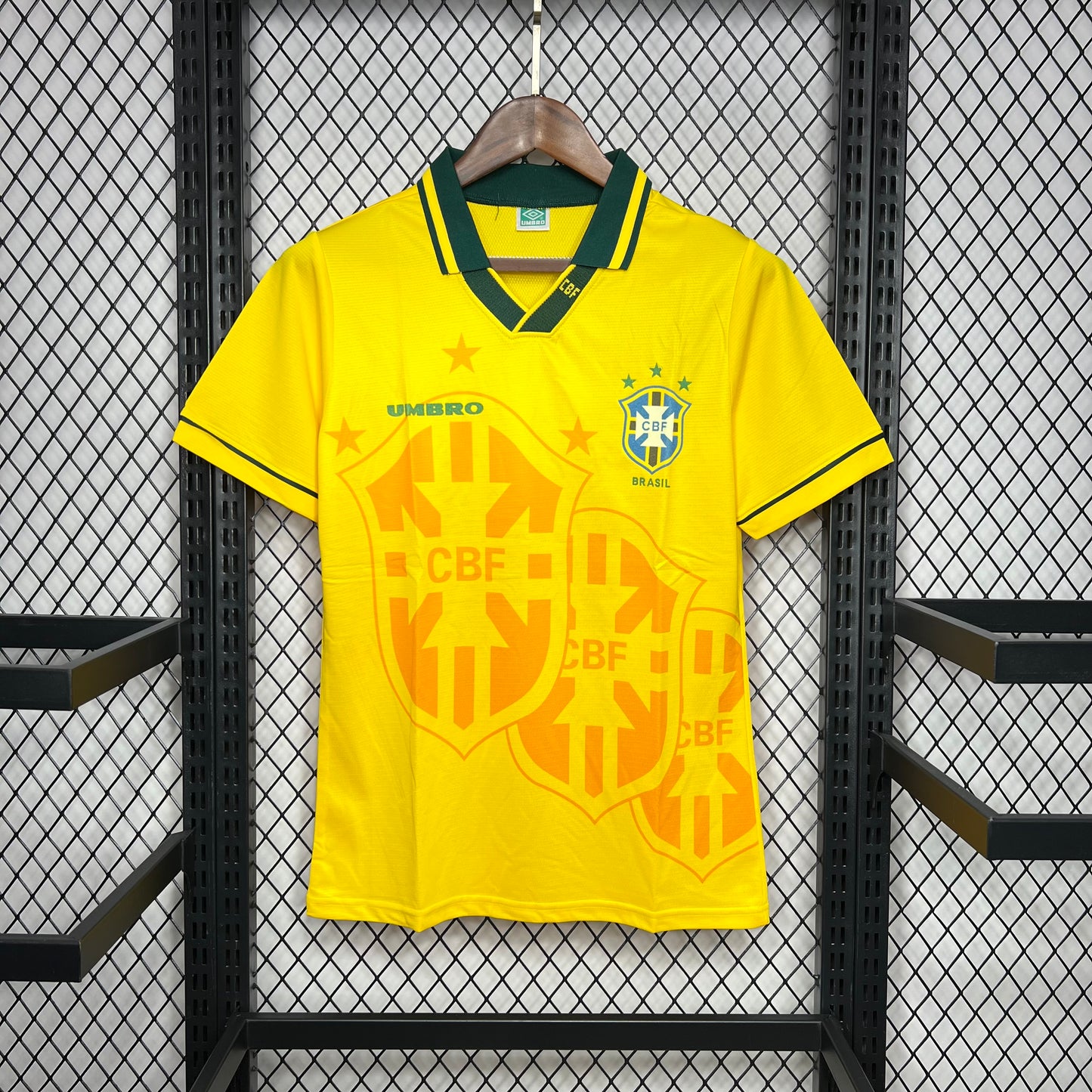 Camisola Nacional Retro Brazil 1994/1995 - Principal