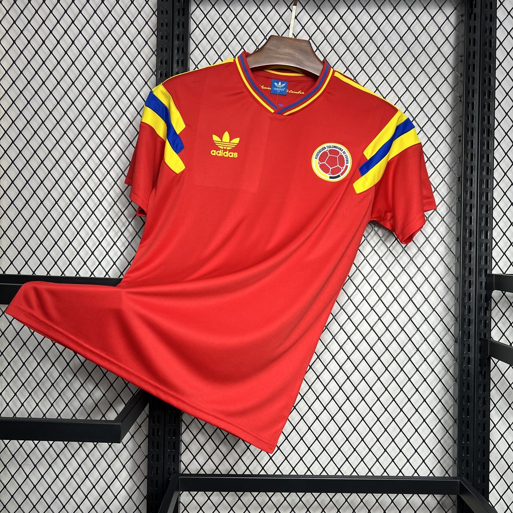 Camisola Nacional Retro Colombia 1990/1991 - Alternativo