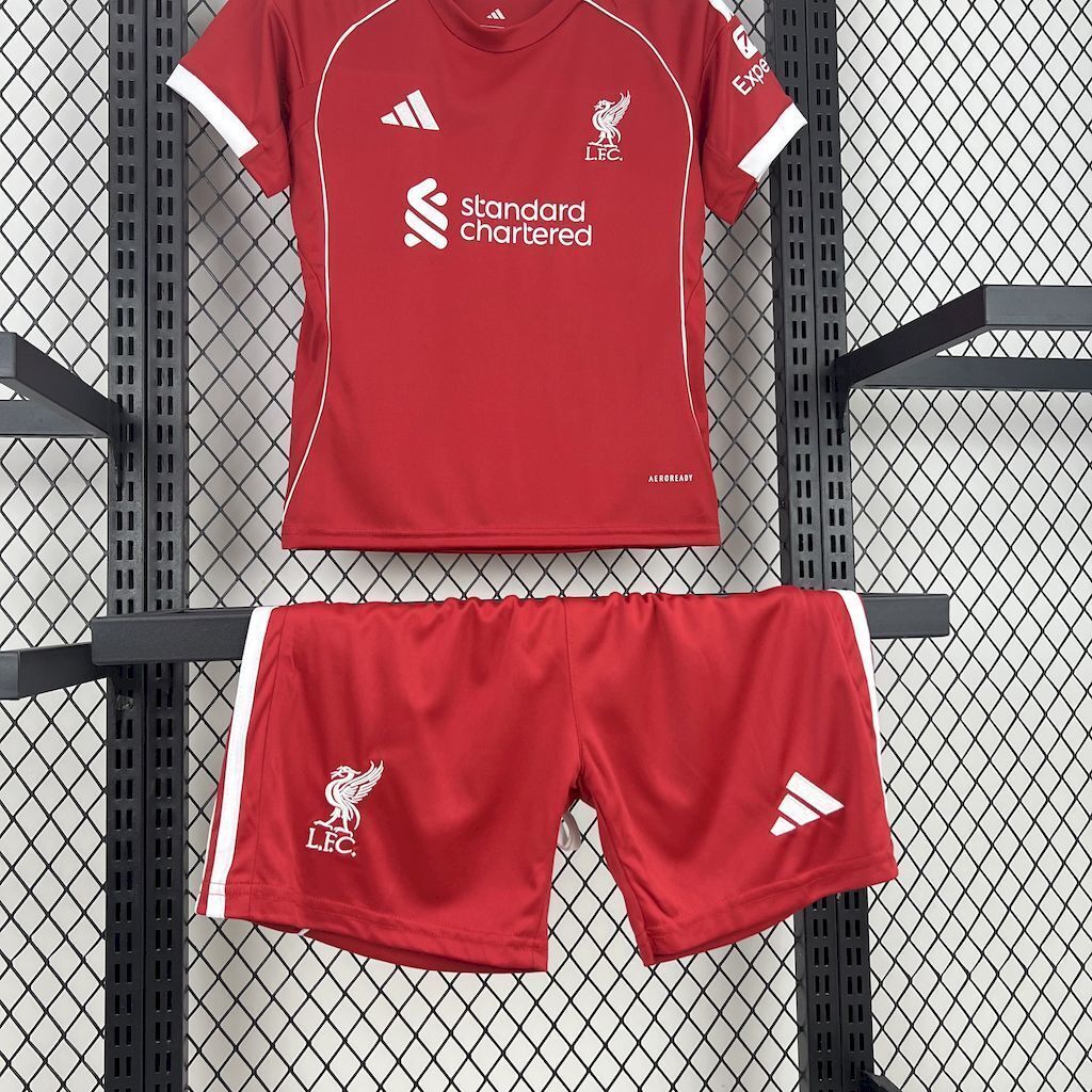 Conjunto Infantil Liverpool FC 2025/2026 - Principal