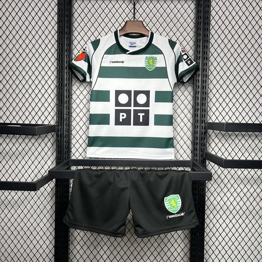 Conjunto Infantil Sporting CP 2001/2002 - Principal