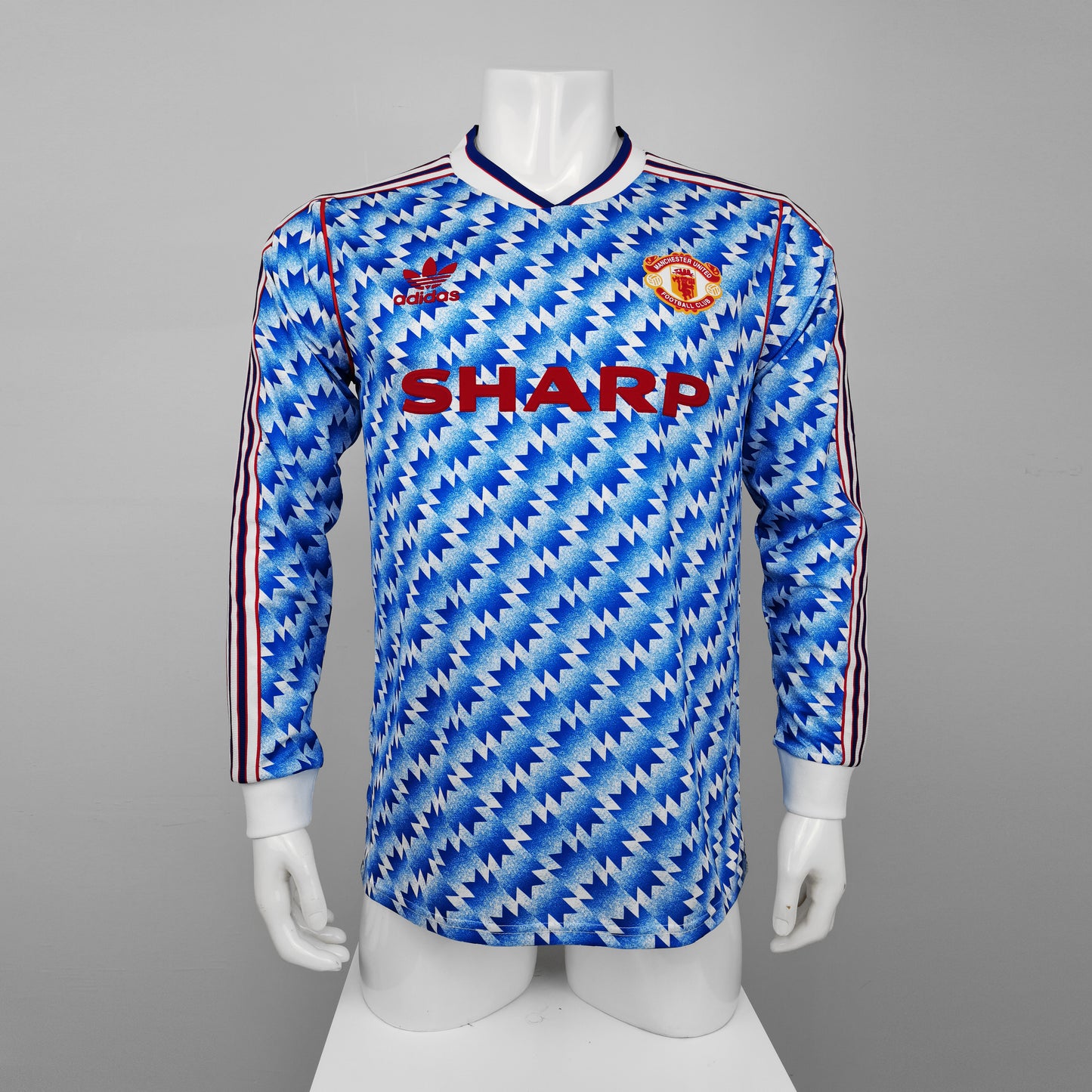 Camisola Comprida Retro Manchester United 1991/1992 - 3.º Equipamento